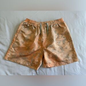 DIOR Kids Orange logo Shorts